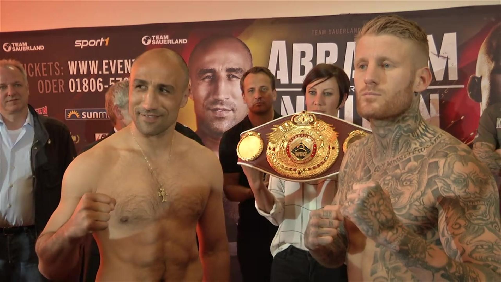 Abraham Boxt Am Samstagabend Gegen Nielsen Um Den Wbo