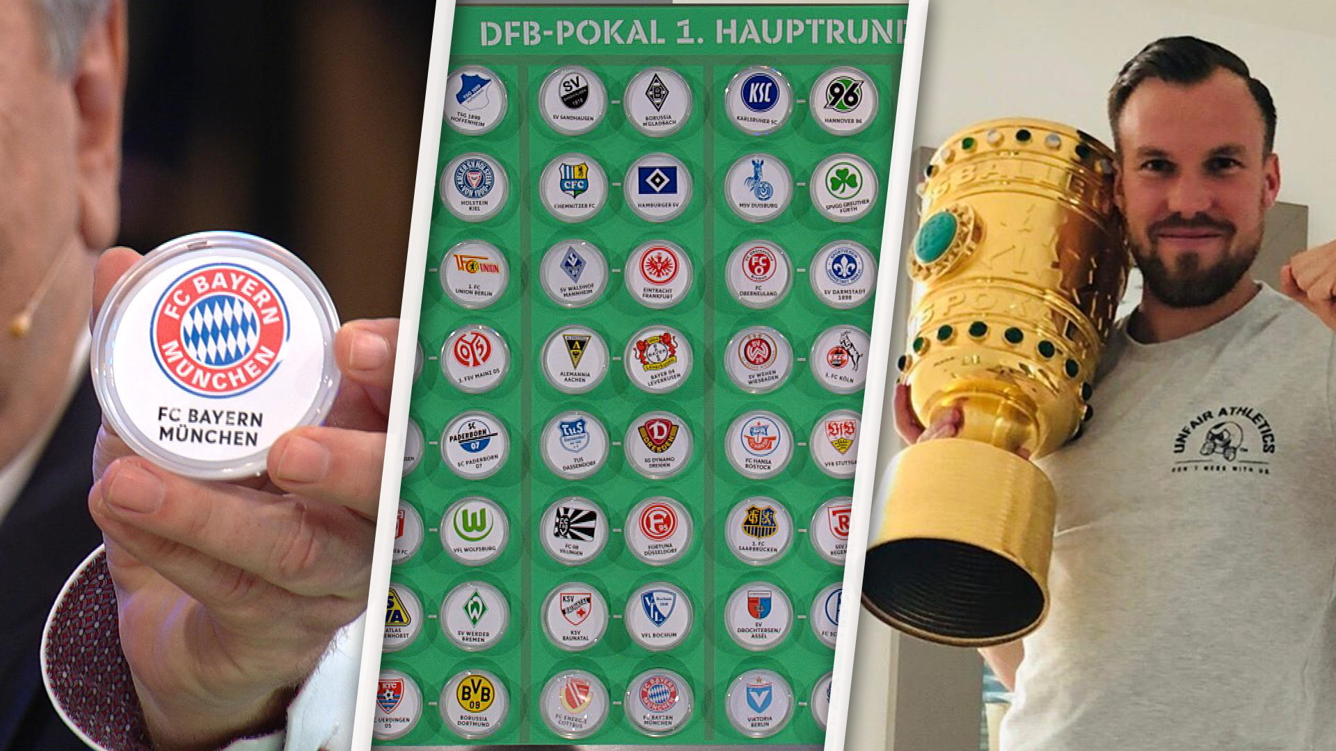 Dfb Pokal Auslosung Bayern Gegen Cottbus Bvb Trifft Auf Grosskreutz